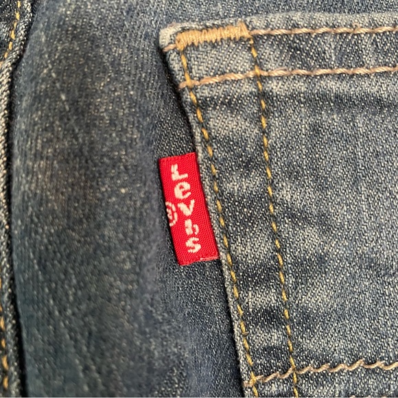 Levi’s Women’s Blue Denim Mid Rise 511 Skinny Jeans Size 29X32 - Picture 6 of 11